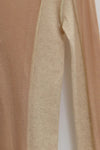 BASERANGE long-sleeved T-shirt TOSU-CG-SP24 pink camel